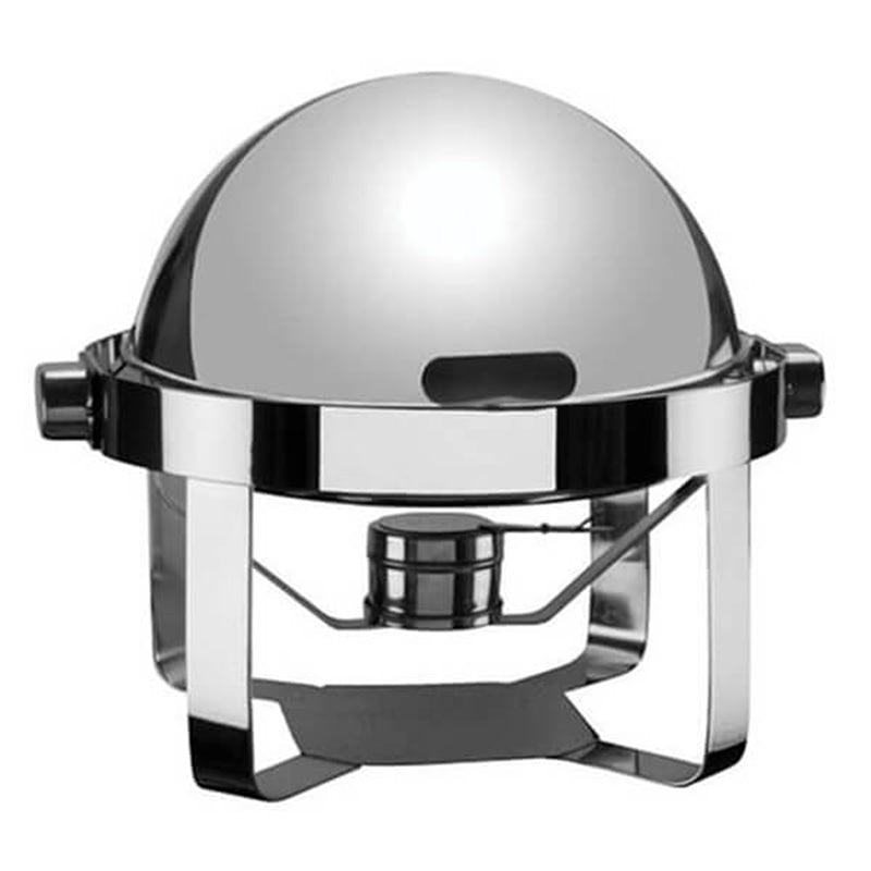 oztiryakiler chafing dish kuresel kapak duz ayak mat