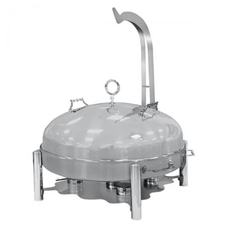 oztiryakiler chafing dish yuvarlak 60 cm kapak ortadogu model askili