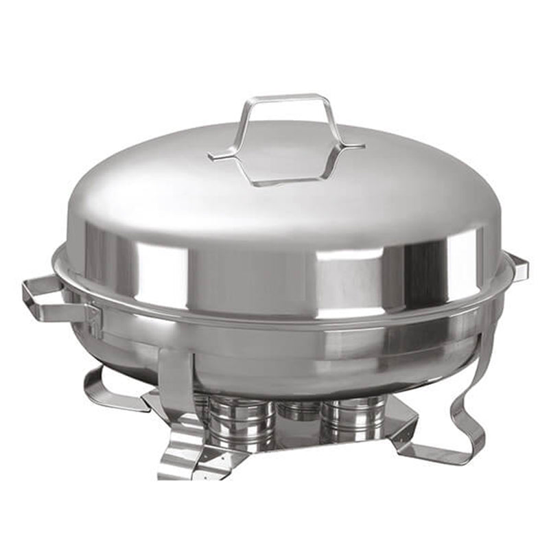 oztiryakiler chafing dish yuvarlak 60 cm kapak was ayakli