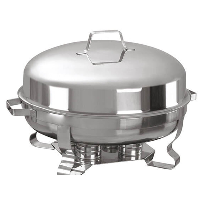 oztiryakiler chafing dish yuvarlak 80 cm kapak was ayakli