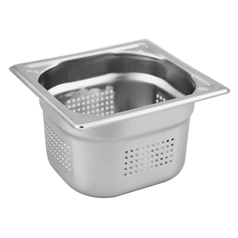 oztiryakiler delikli gastronom kuvet 20 cm gnp 16