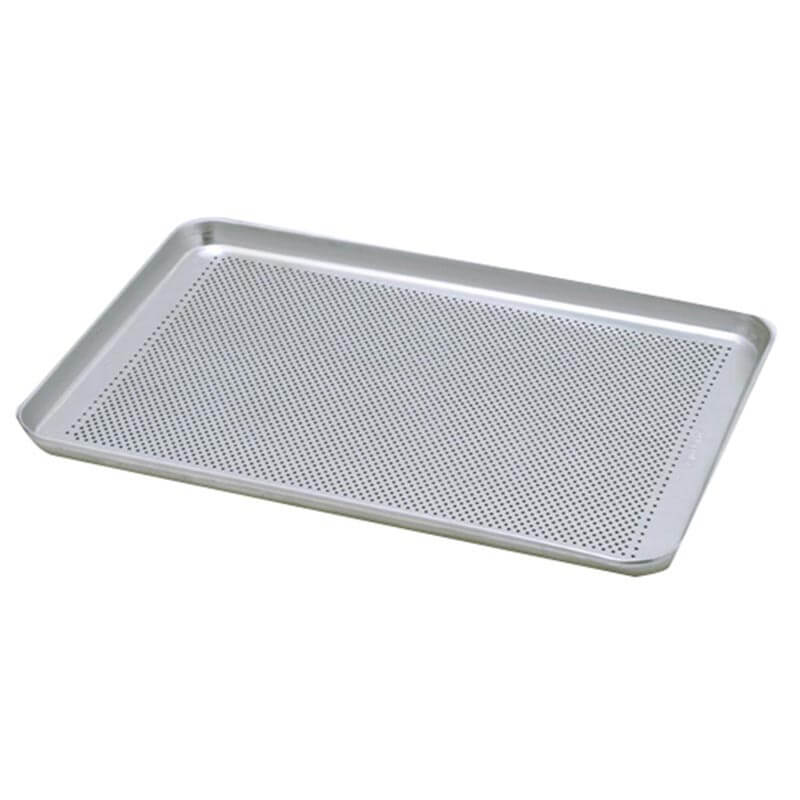 oztiryakiler delikli tava pres baski aluminyum kaplamasiz 40x60 cm