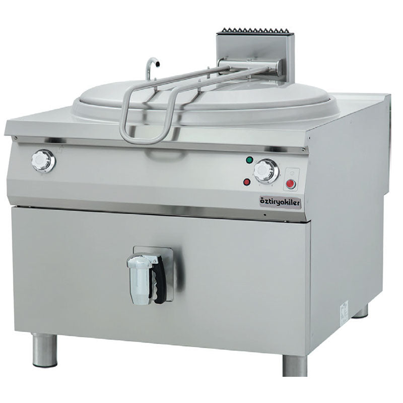 oztiryakiler indirekt gazli kaynatma tenceresi silindirik kazanli 250 lt 100x110x85 cm otgir 250