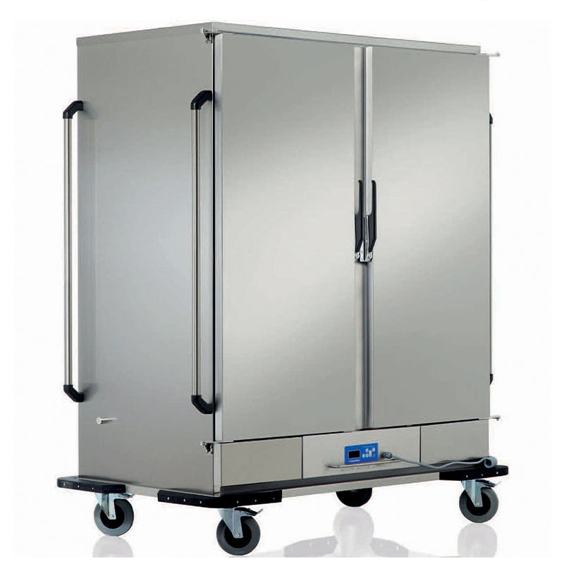 oztiryakiler isitmali cift inox kapili banket arabasi 14018