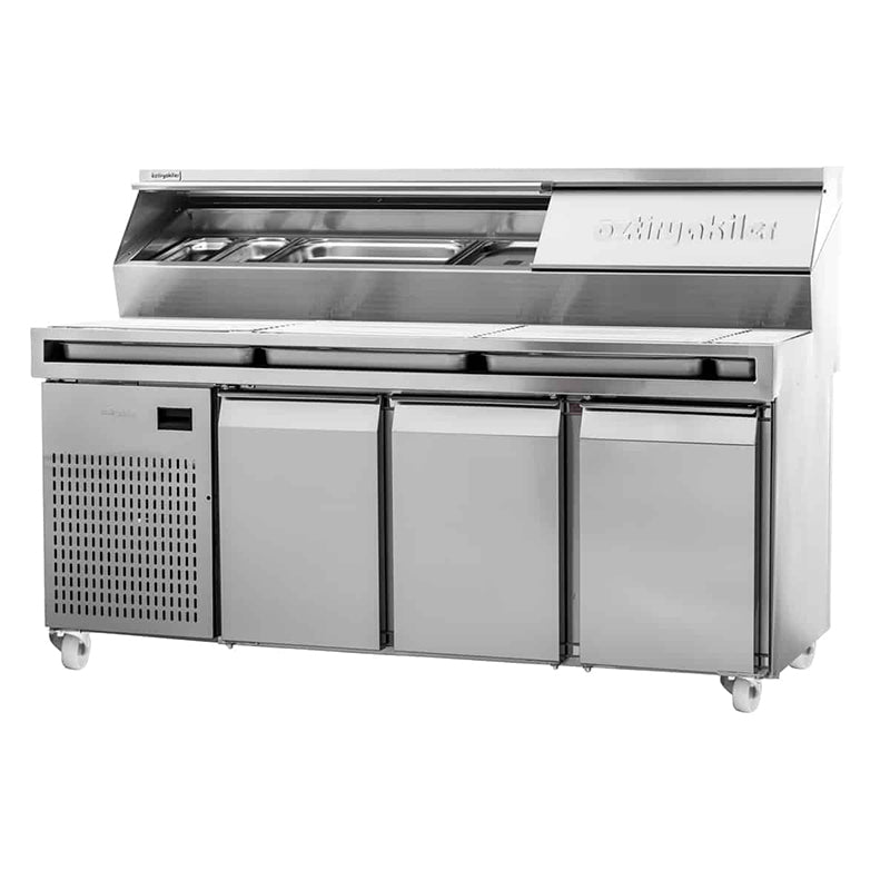 oztiryakiler make up pizza hazirlik dolabi 180x80 cm onu telli