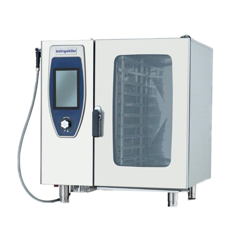 oztiryakiler okfe 101 c elektrikli kombi firin 10 x gn 11