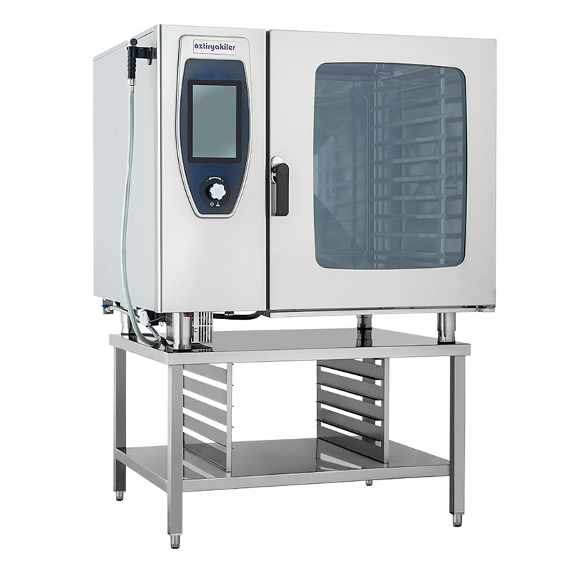 oztiryakiler okfg 102 c gazli kombi firin 10 x gn 21 tepsili