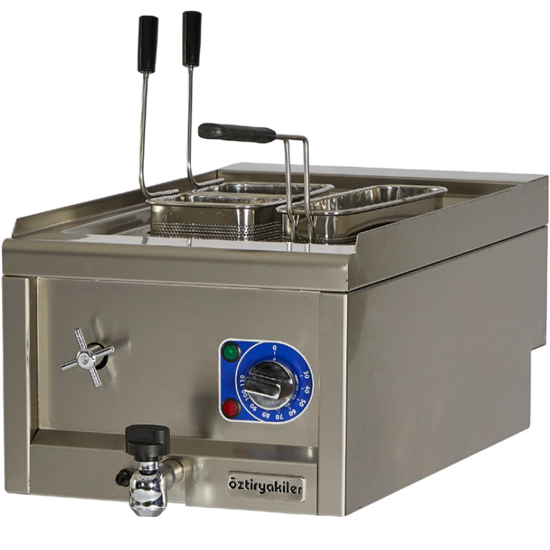 oztiryakiler optimum 700 seri set ustu makarna fritozu elektrikli 40x70x30 cm ome 4070 e