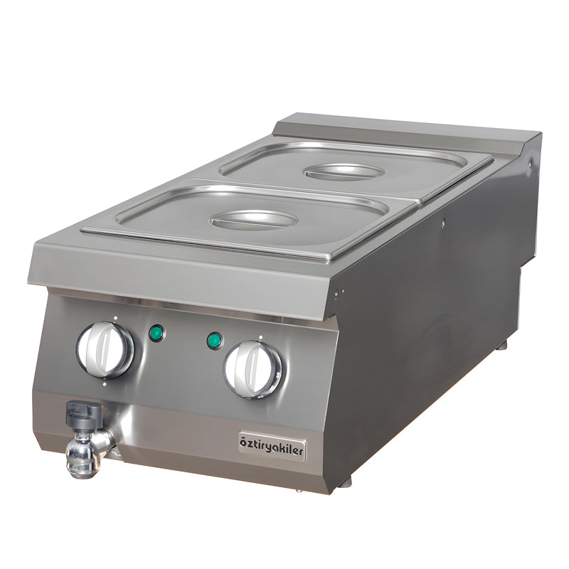 oztiryakiler set ustu elektrikli bain marie 40x90x28 obe 4090