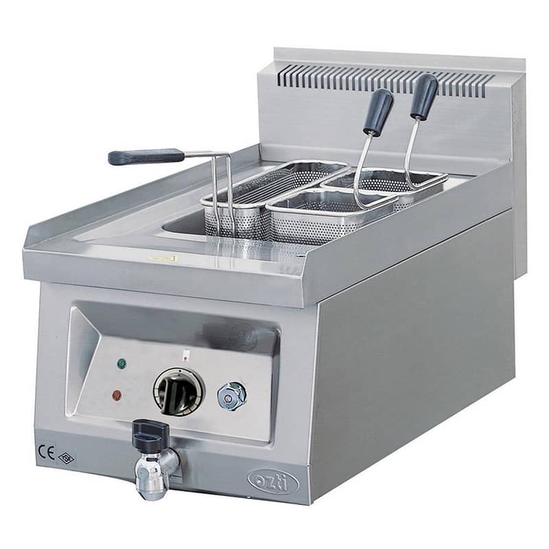 oztiryakiler set ustu elektrikli makarna fritozu tekli 40x65x30 cm omf 4065