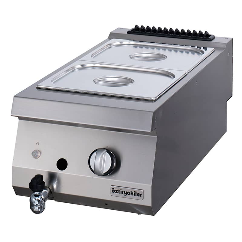 oztiryakiler yeni 900 set ustu bain marie gazli 40x90x30-gn kaplar haric obg 4090