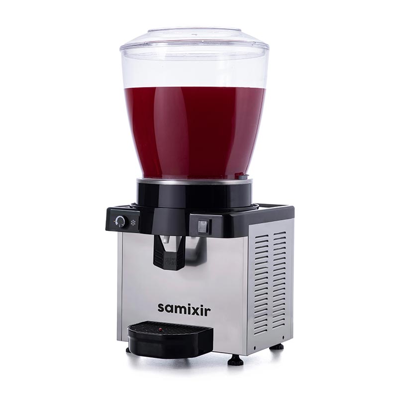 Samixir M22 Panaromik Analog Soğuk İçecek Dispenseri, 22 L, Inox, soğuk içecek dispenseri
