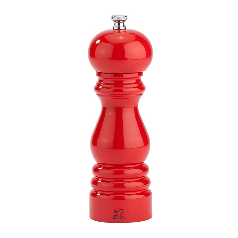 Peugeot Paris Karabiber Değirmeni, 18 cm, Lake Kırmızı, biber değirmeni