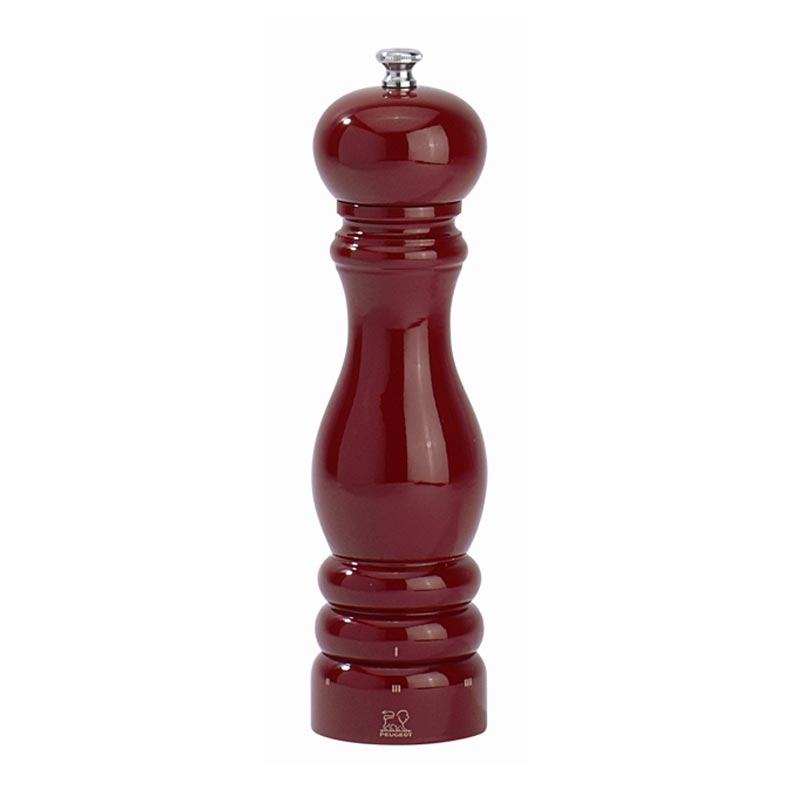 Peugeot Paris U-Select Karabiber Değirmeni, 22 cm, Bordo, biber değirmeni