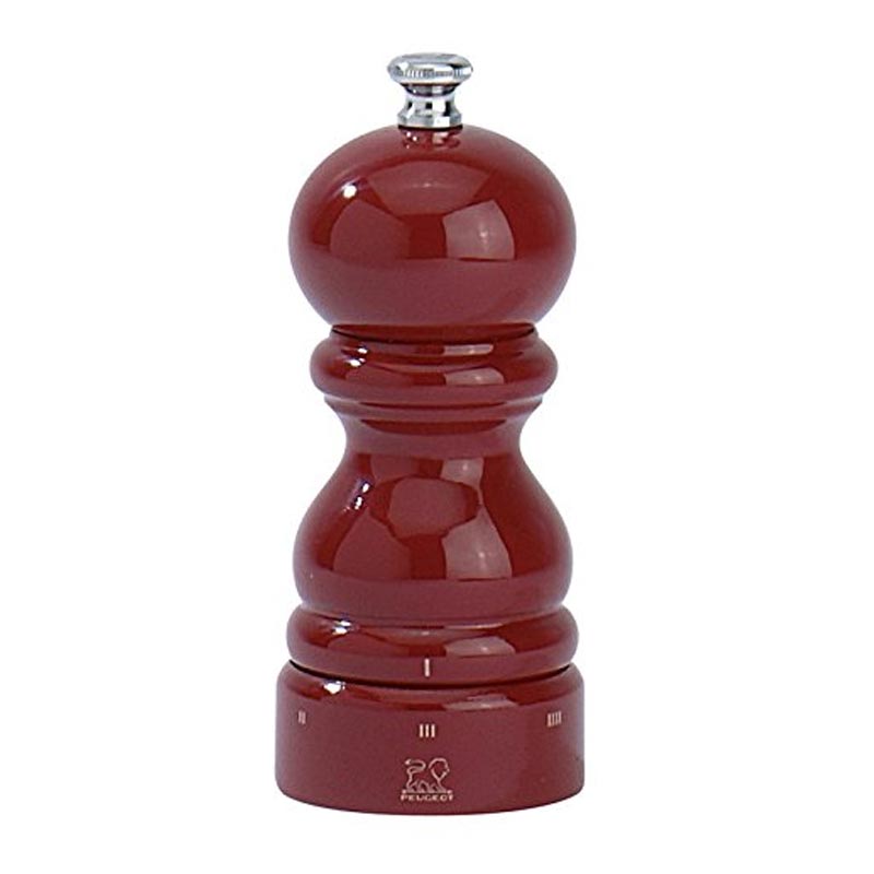 Peugeot Paris U-Select Tuz Değirmeni, 12 cm, Lake Koyu Kırmızı, tuz değirmeni