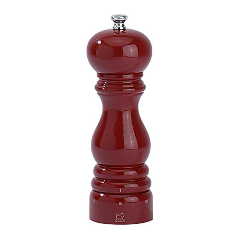 Peugeot Paris U-Select Tuz Değirmeni, 18 cm, Lake Koyu Kırmızı, tuz değirmeni