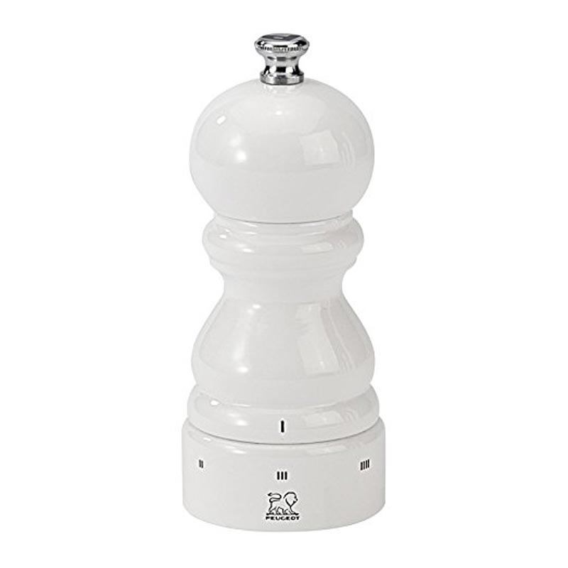 Peugeot Paris U-Select Tuz Değirmeni, 12 cm, Beyaz, tuz değirmeni
