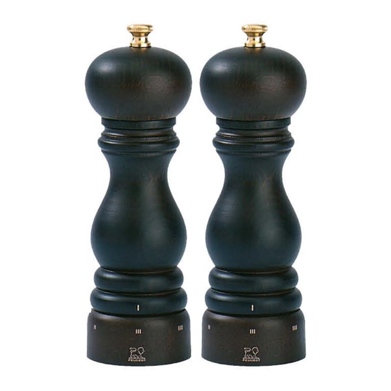 Peugeot Paris U-Select Tuz-Karabiber Değirmeni, 2'li, 18 cm, tuz değirmeni