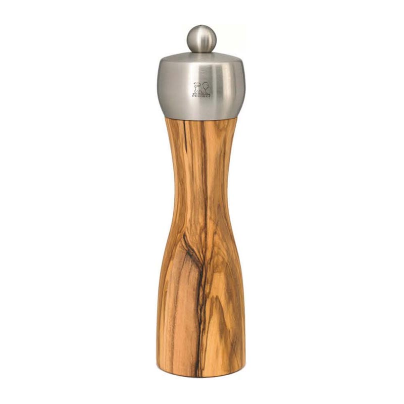 Peugeot Fidji Olive Wood Tuz Değirmeni, 20 cm, tuz değirmeni