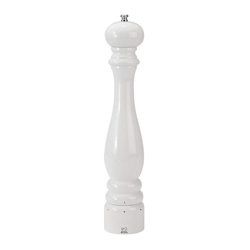 Peugeot Paris Karabiber Değirmeni, 40 cm, Lake Kaplamalı, Beyaz, biber değirmeni