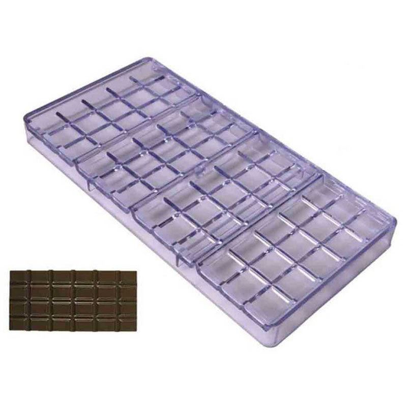 epinox tablet cikolata kalibi polikarbon 27 5x13 5 tbl 135 pastacilik ve cikolata kalibi