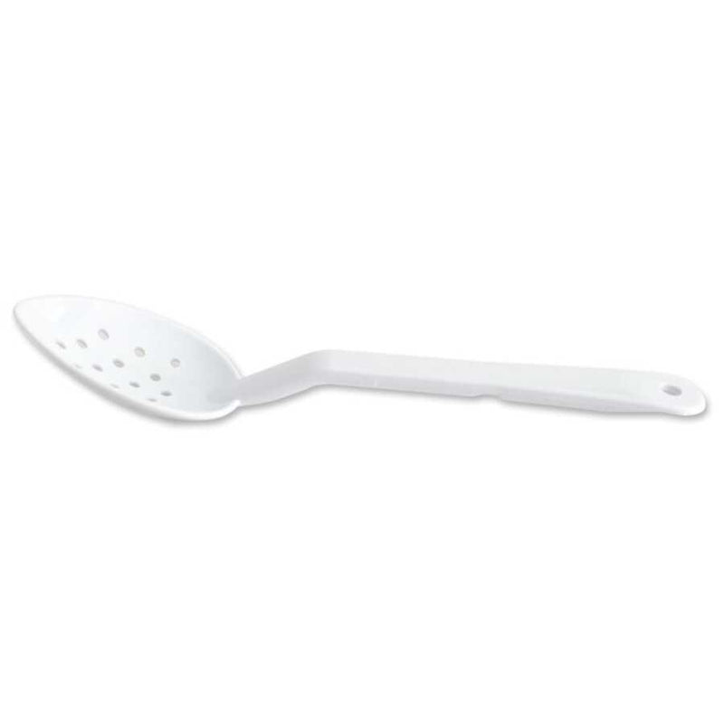 epinox polikarbon delikli servis kasigi 33 cm beyaz p 017 pastacilik ve cikolata kalibi