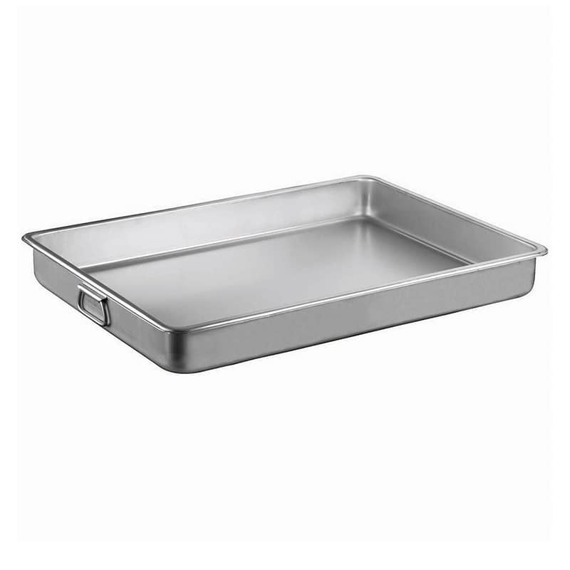 oztiryakiler pres baskili tepsi kapaksiz 080 mm sapli 50x70x10 cm