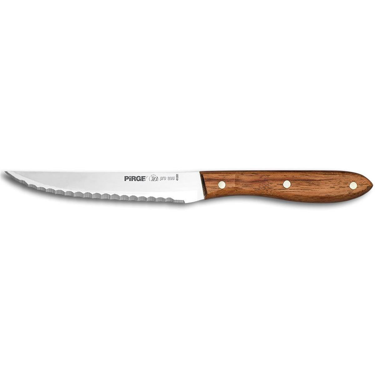 Pirge Sultan Steak / Biftek Bıçağı Gül Saplı 12 Cm, biftek bıçağı