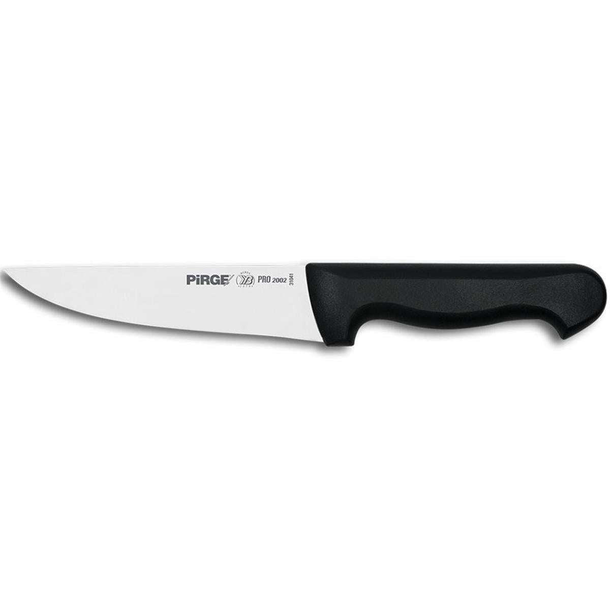 Pirge Pro 2002 Kasap Bıçağı No:1 14,5 Cm Siyah, profesyonel kasap bıçağı