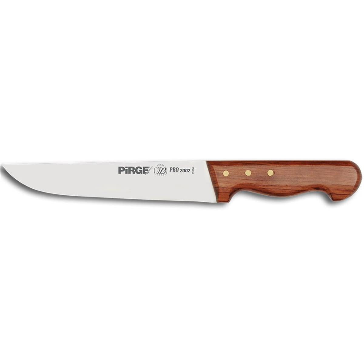 Pirge Sultan Pro Gül Saplı Kasap Bıçağı No:4 21 Cm, profesyonel kasap bıçağı