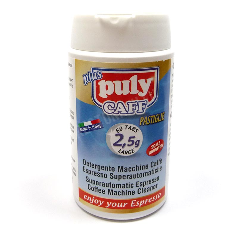 Puly Caff Plus Pastiglie Tablet Temizlik, 2.5 gr, 60 Tablet, kahve aksesuarı