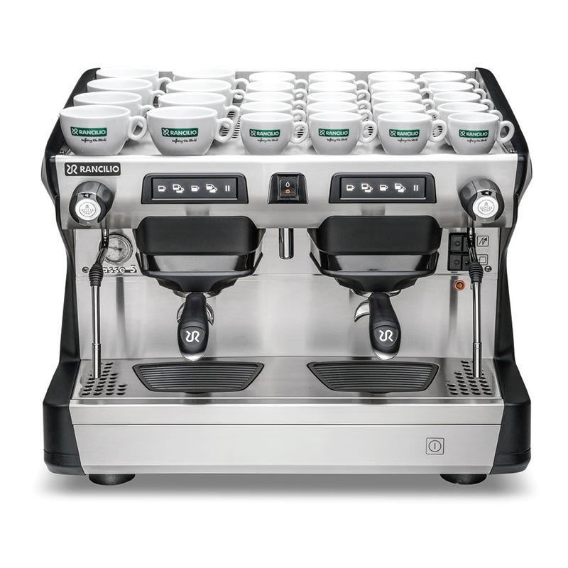 Rancilio Classe 5 Usb 2 Espresso ve Kahve Makinesi, 2 Gruplu, kahve aksesuarı