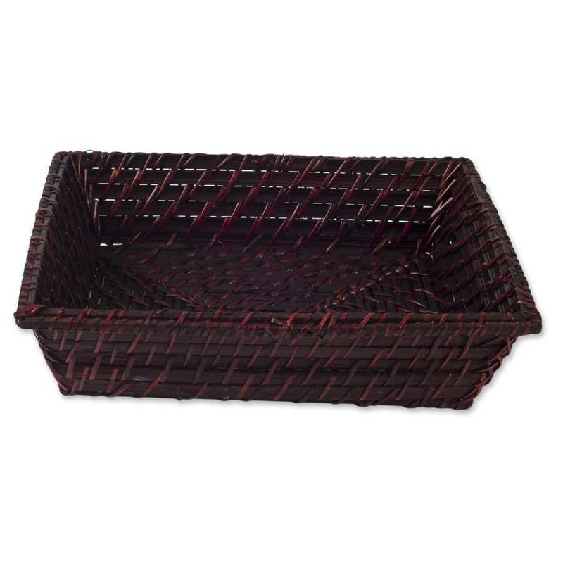 epinox rattan dikdortgen sepet 36 cm hes-d36-k servis ve sunum ekipmani