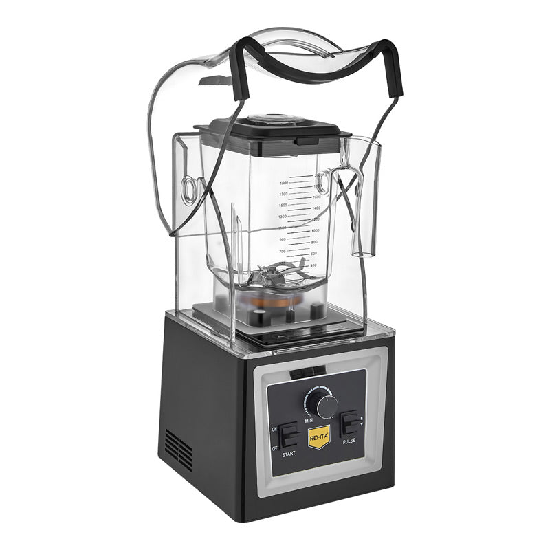 Remta BB02 Bar Blender Pro, 2 L, 1500 W, Siyah, bar blender ve buz kırıcı