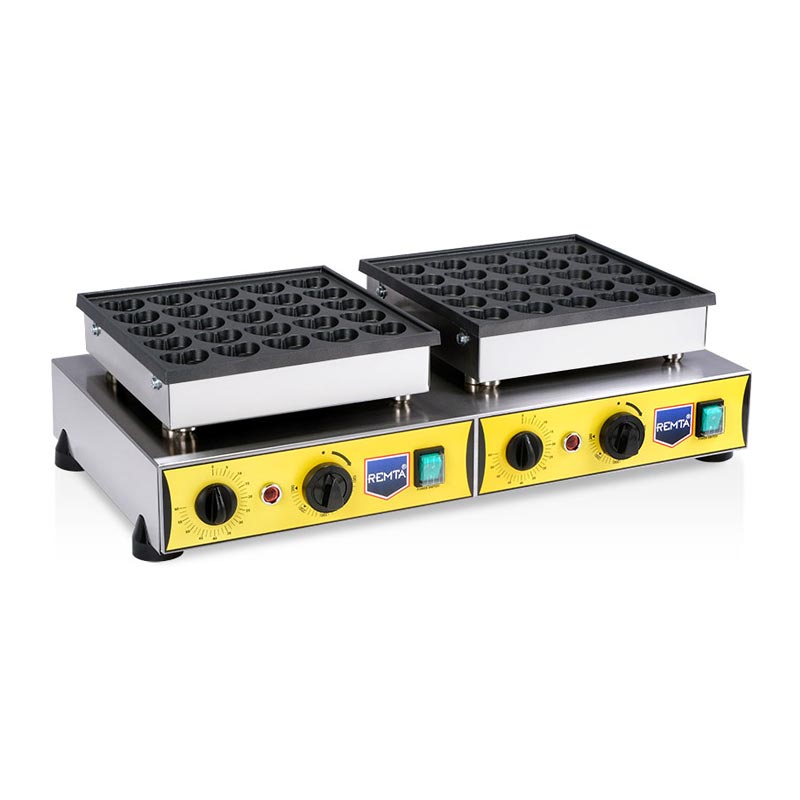 Remta W29 Kalpli Çiftli Bubble Waffle Makinesi, 50'li, Elektrikli, waffle makinesi