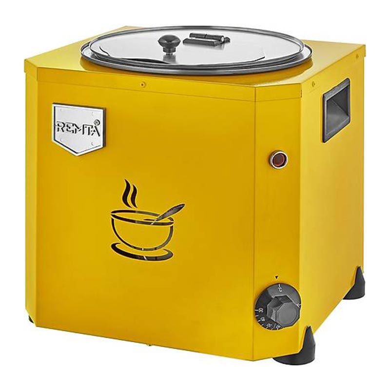 Remta CB20 Jumbo Model Çorba Isıtıcısı, 9 L, Sarı, ısıtıcı ekipman