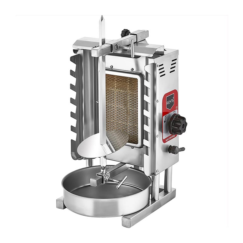Remta D02(S) Tek Radyanlı Gazlı Ev Tipi Döner Ocağı, (CE) LPG, döner makinesi