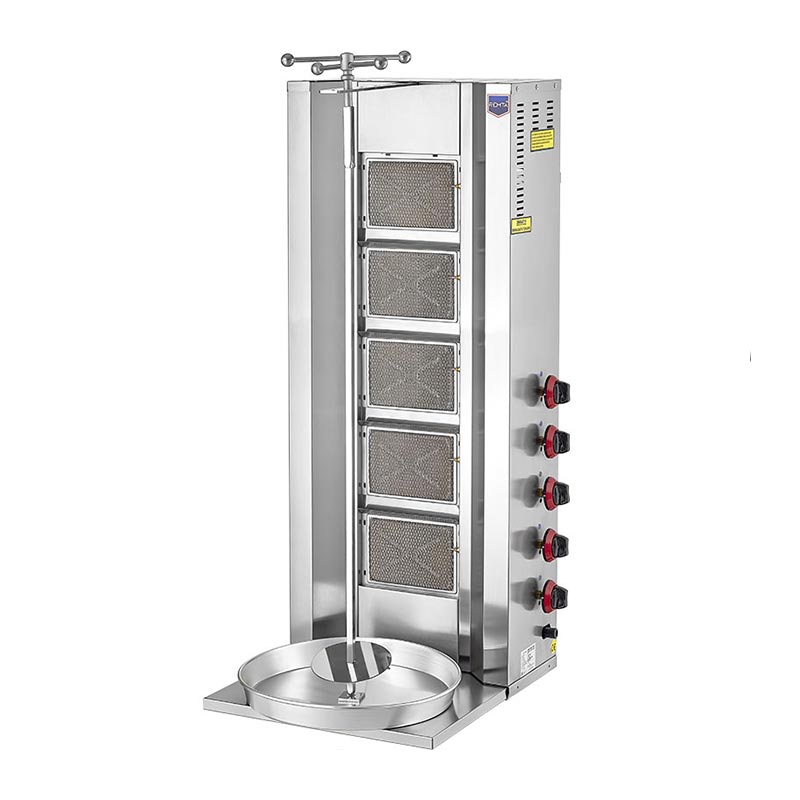 Remta D10 Döner Ocağı, 5 Radyanlı, Doğalgazlı, döner makinesi