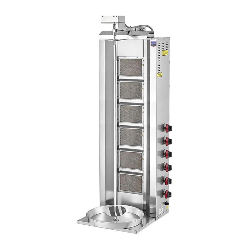 Remta D12(M) Üstten Motorlu Döner Ocağı, 6 Radyanlı, LPG, döner makinesi