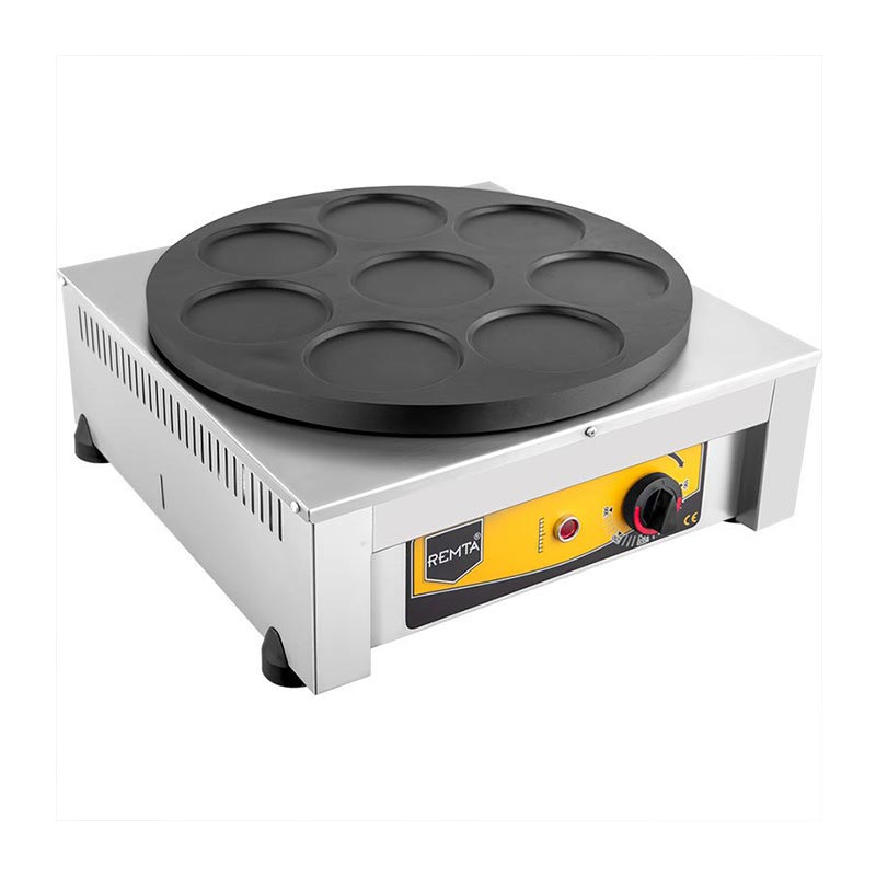 Remta KR6 Yuvarlak Krep Pişirme Makinesi, 40 cm, Elektrikli, ısıtıcı ekipman
