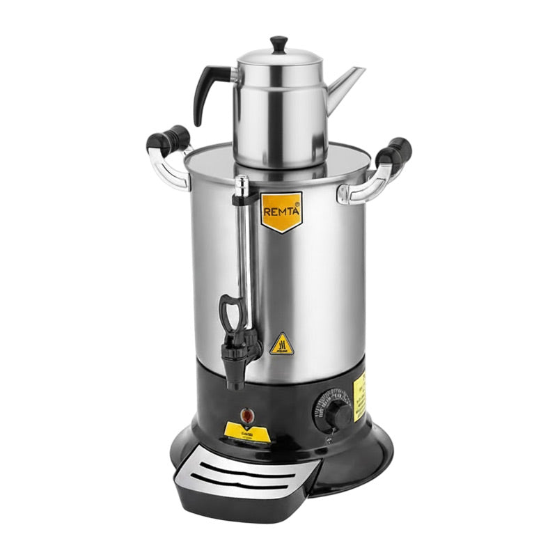 Remta PT11 Platin Model Tek Demlikli Çay Makinesi, 9 L, içecek hazırlama makinesi