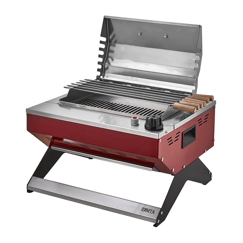 Remta R132 Profesyonel Pleyt Barbekü, Gazlı (Tüplü), profesyonel mutfak makinesi
