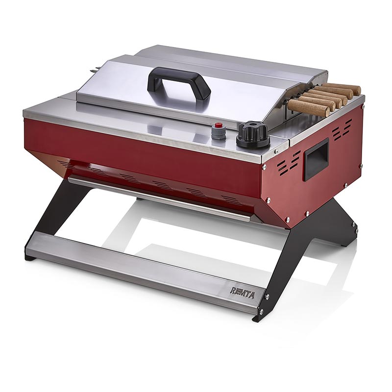 Remta R132+REG Profesyonel Pleyt Barbekü, Piknik Tüpü Regülatörlü, Tüplü, profesyonel mutfak makinesi
