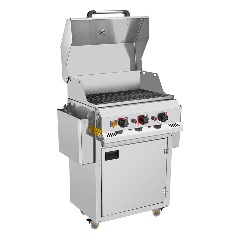 Remta R134 Profesyonel Döküm Barbekü, LPG, profesyonel mutfak makinesi
