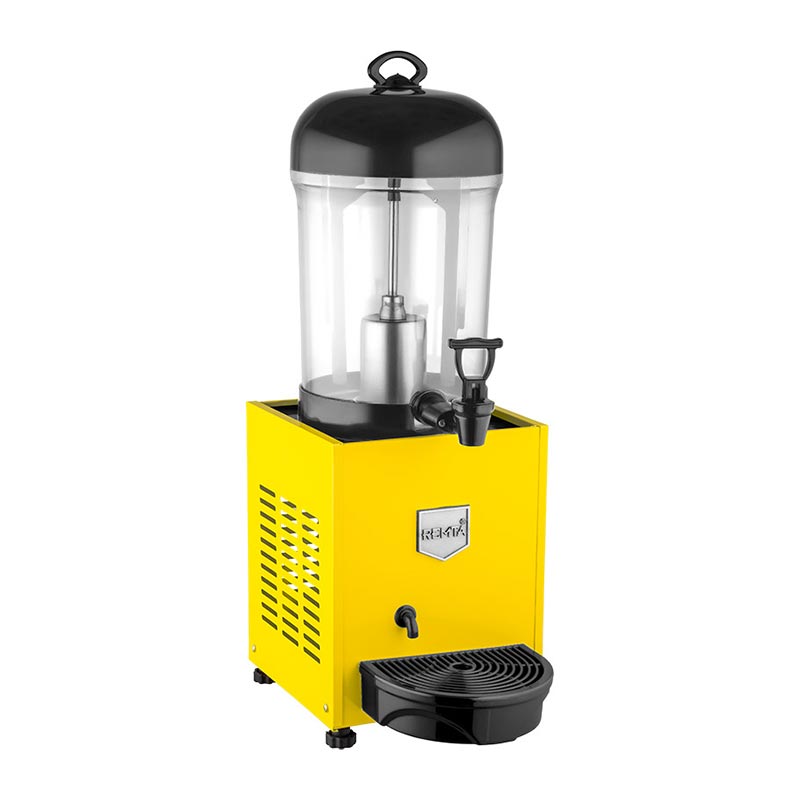 Remta ST18 Mini Şerbet ve Ayran Soğutucu, 7 L, Sarı, soğuk içecek dispenseri