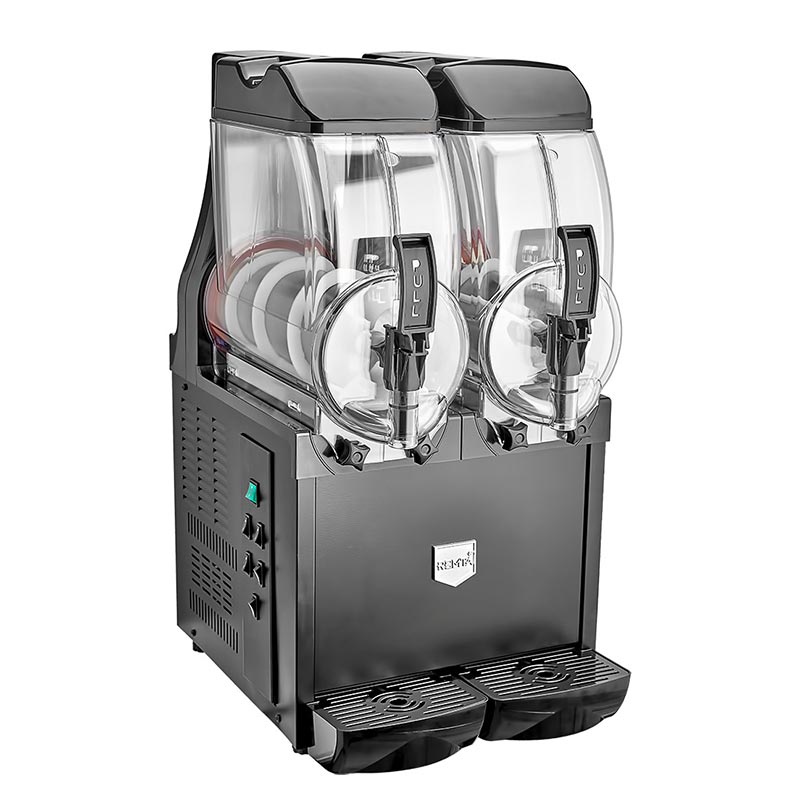 Remta ST42 İkili Royal Slush (Buzlaş-Karlamaç) Makinesi, 12+12 L, profesyonel mutfak makinesi
