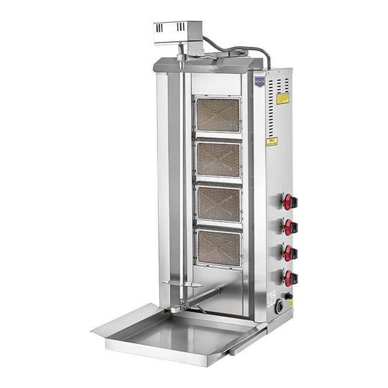 Remta D10(M) Üstten Motorlu Döner Ocağı, 5 Radyanlı, LPG, döner makinesi