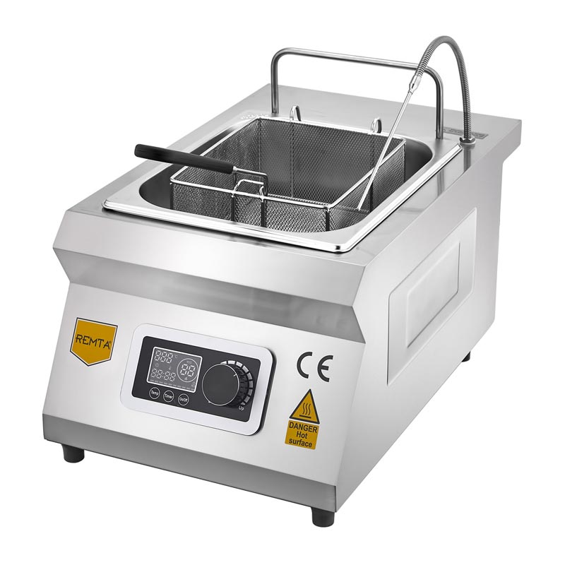Remta WZ-TZ035 İndüksiyon Fritöz, 10 L, Elektrikli, fritöz