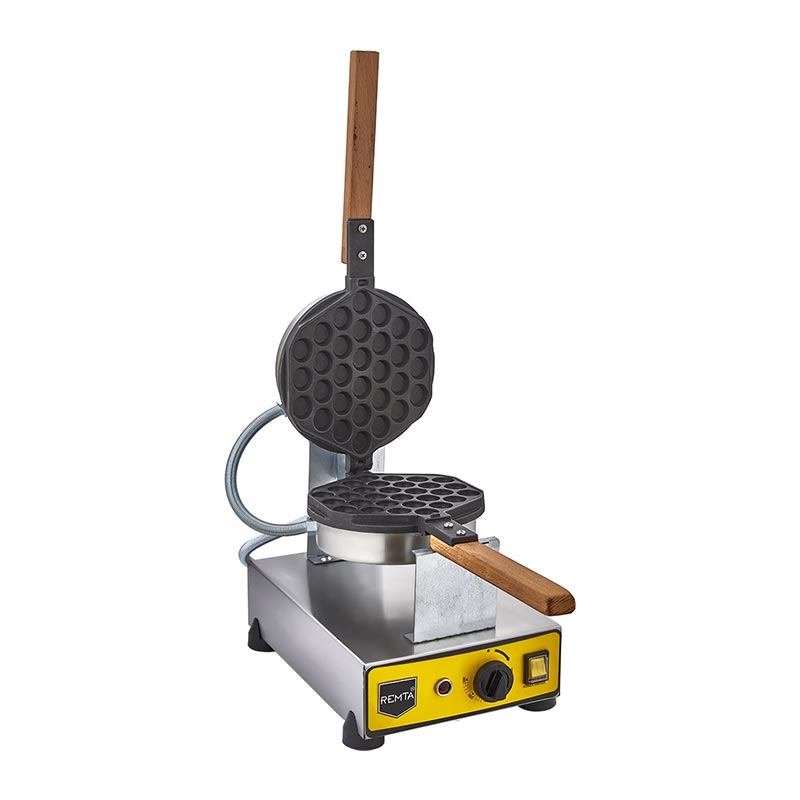 Remta W32 Yuvarlak Bubble Waffle Makinesi, Elektrikli, waffle makinesi