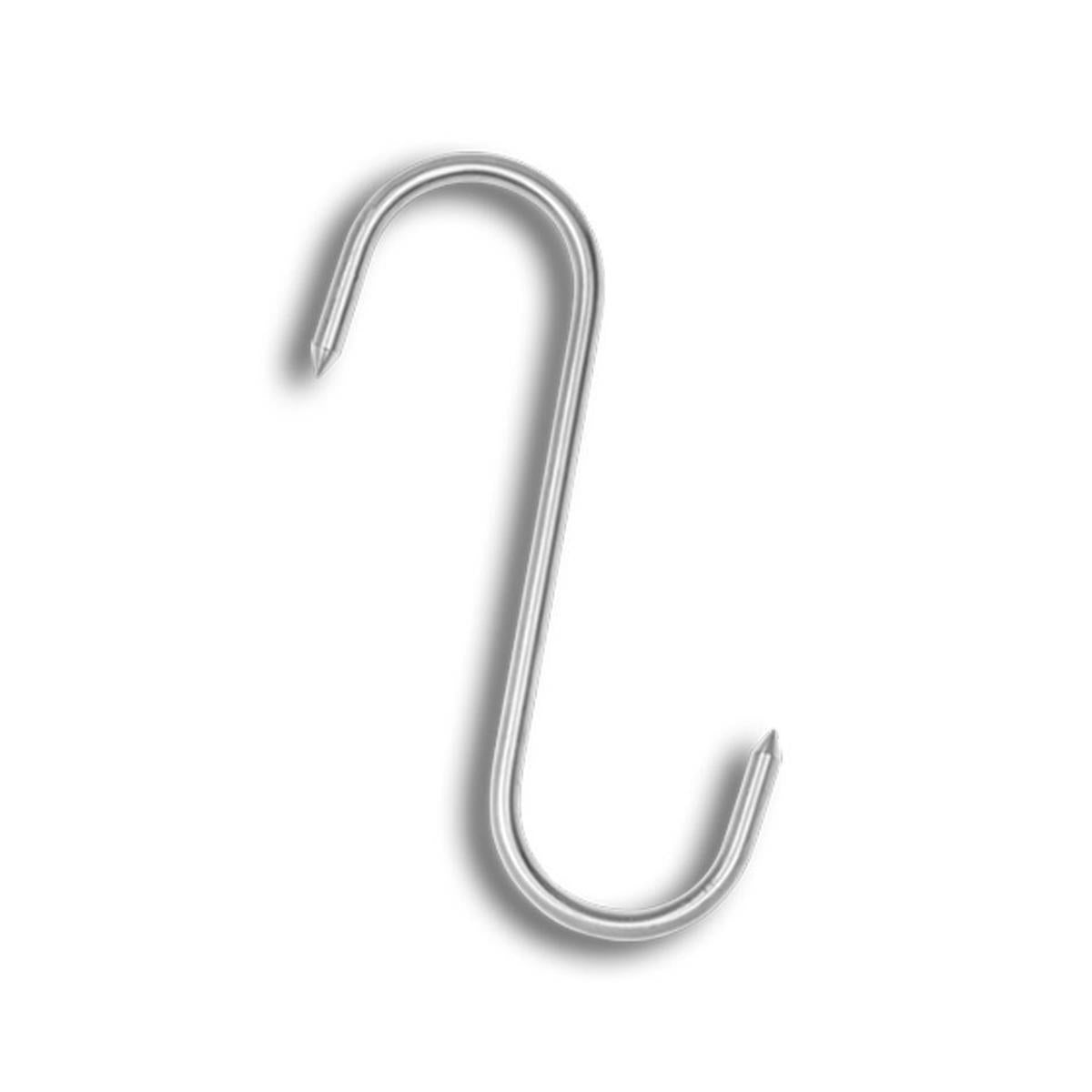 Pirge Butcher's Pkg S Çengel Nikel 10 Mm - 20 Cm, kasap çengeli